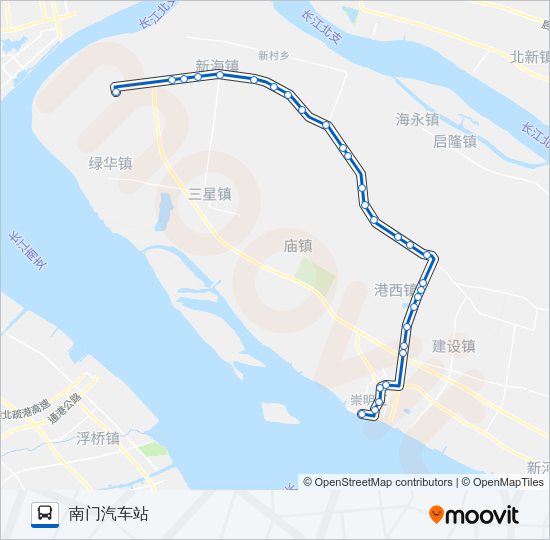 公交南跃路的线路图