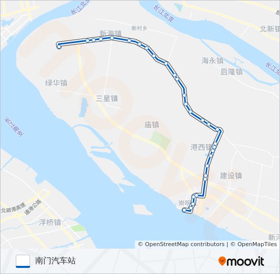 公交南跃路的线路图