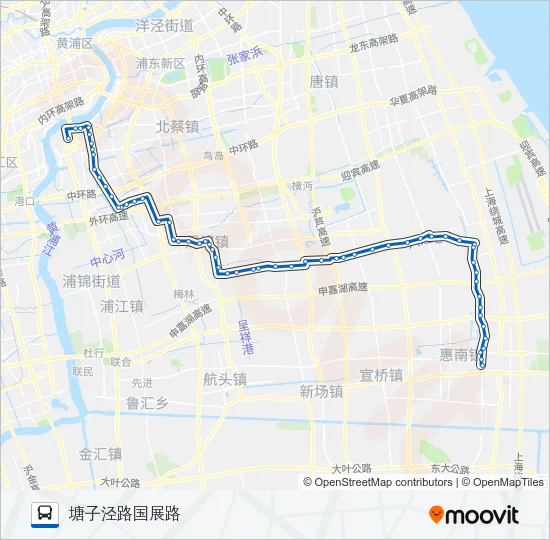 公交周南路的线路图