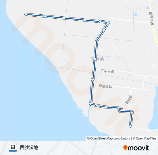 公交建西路的线路图