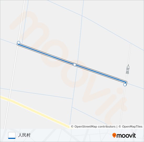 惠民线 bus Line Map