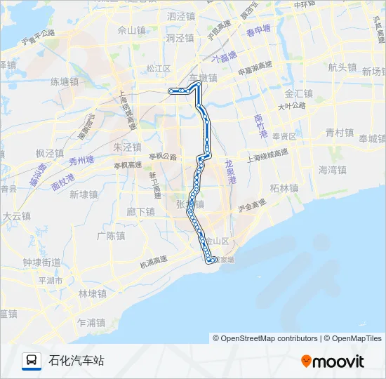 松卫线 Bus Line Map