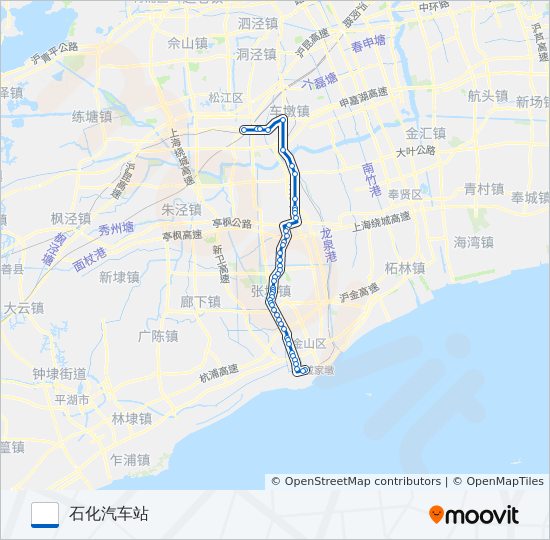 松卫线 bus Line Map
