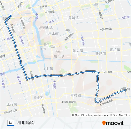 莘团线 Bus Line Map