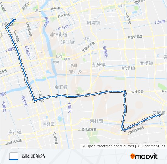 莘团线 bus Line Map