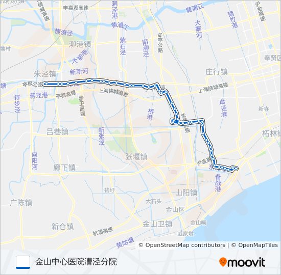 金漕线 bus Line Map