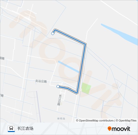 公交长新路的线路图