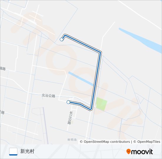 长新线 bus Line Map