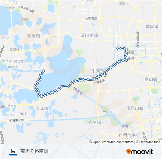 青商线 bus Line Map