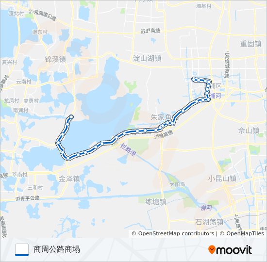 青商线 bus Line Map