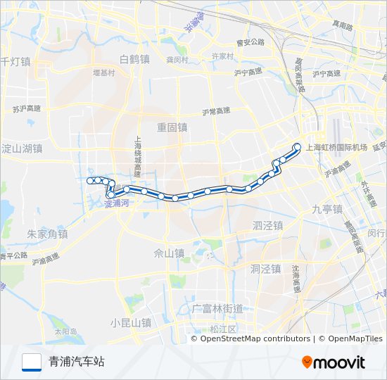 青徐线 bus Line Map