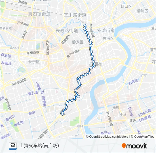 301路 Bus Line Map