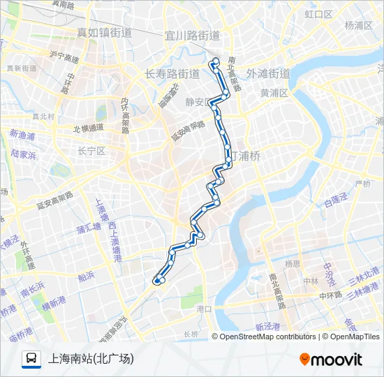 301路 Bus Line Map
