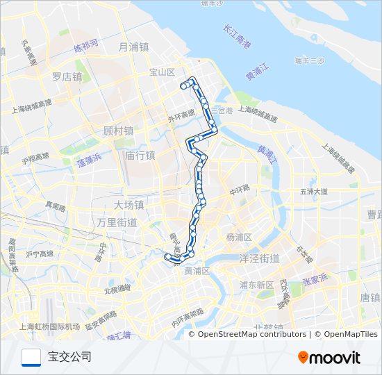 302路 bus Line Map