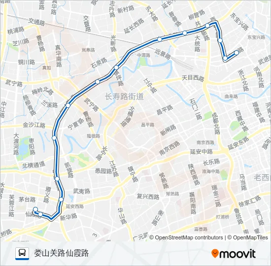 309路 Bus Line Map