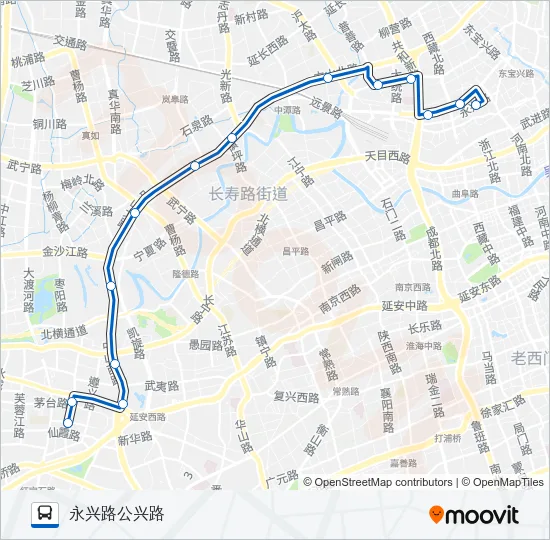 309路 Bus Line Map