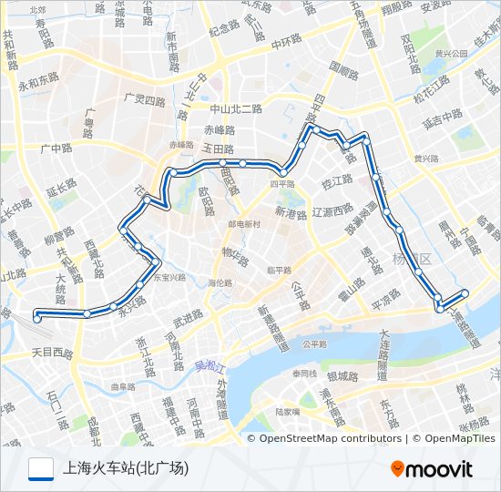 310路 bus Line Map