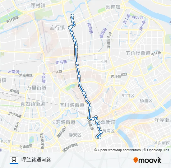 312路 Bus Line Map