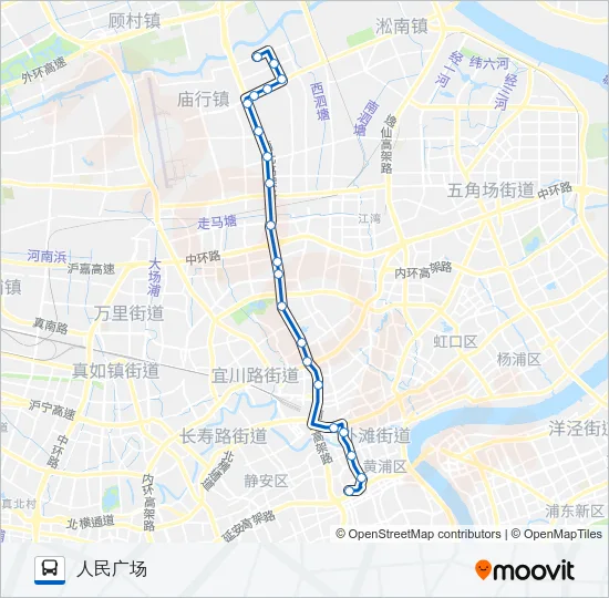 312路 Bus Line Map