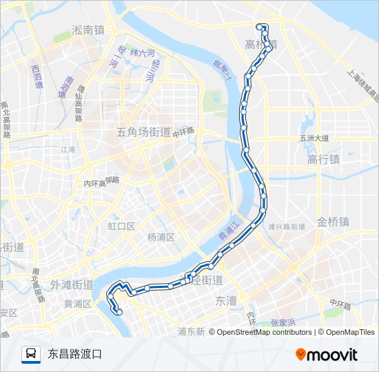 313路 bus Line Map