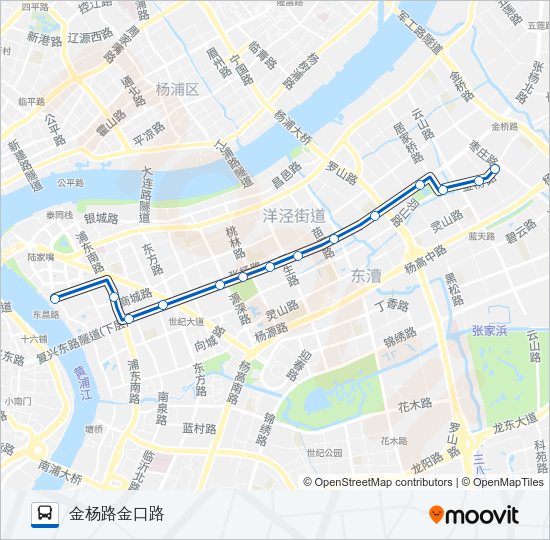 公交339路的线路图
