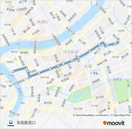 339路 Bus Line Map