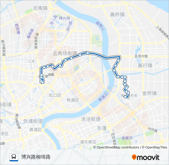 405路 Bus Line Map