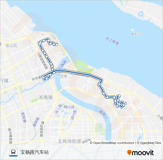 508路 Bus Line Map