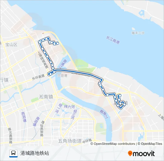 508路 Bus Line Map