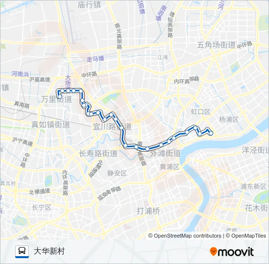 510路 Bus Line Map