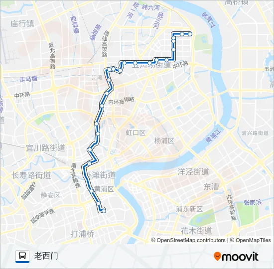 537路 Bus Line Map