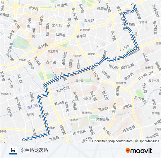 548路 bus Line Map