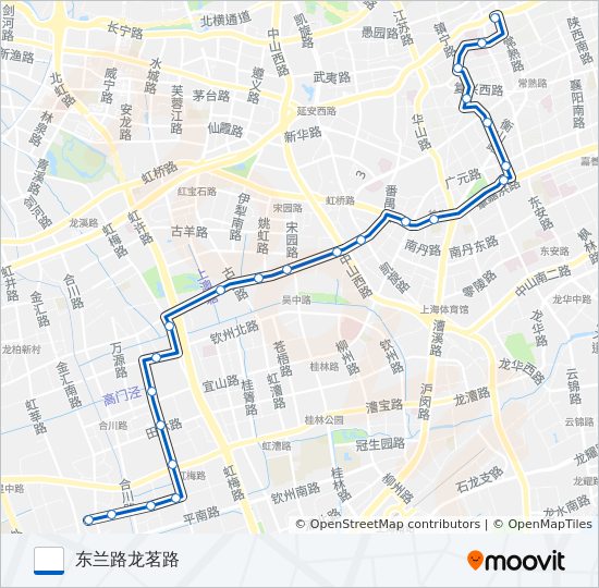 548路 bus Line Map