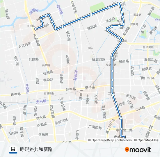 552路 Bus Line Map