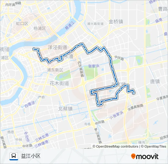 609路 Bus Line Map