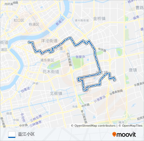 609路 bus Line Map