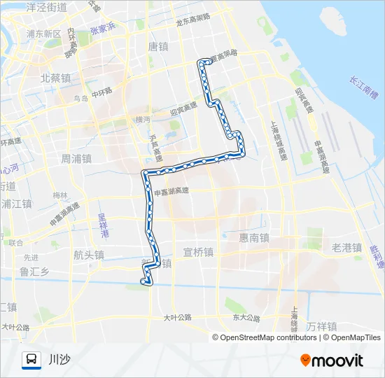 628路 Bus Line Map