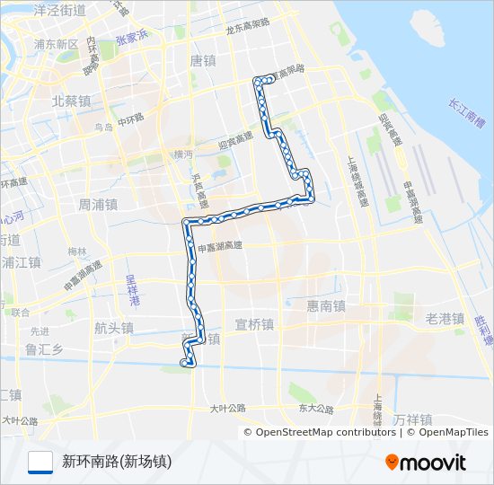 628路 bus Line Map
