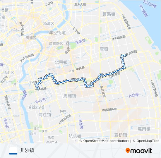 632路 bus Line Map