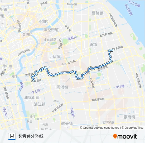 632路 Bus Line Map