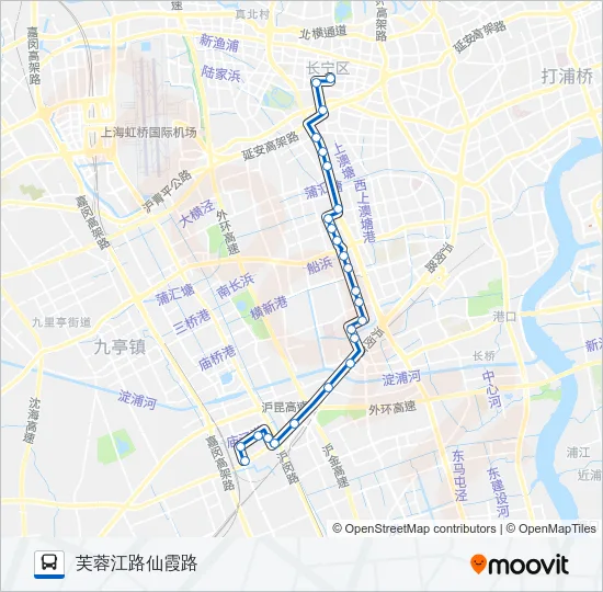 700路 Bus Line Map