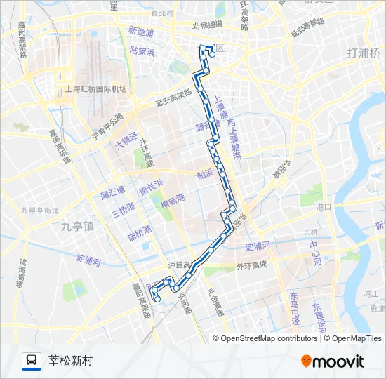 700路 Bus Line Map