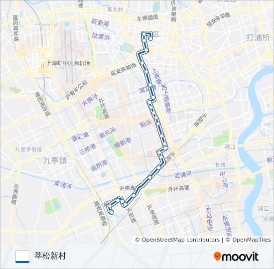 700路 bus Line Map