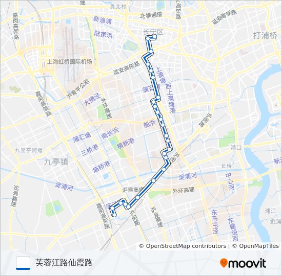 700路 bus Line Map