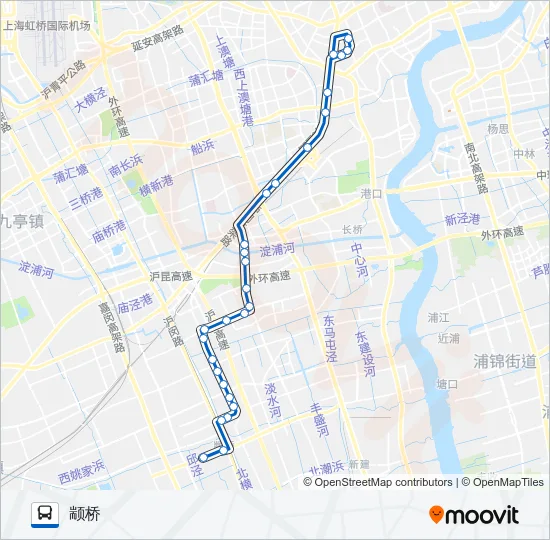 703路 Bus Line Map