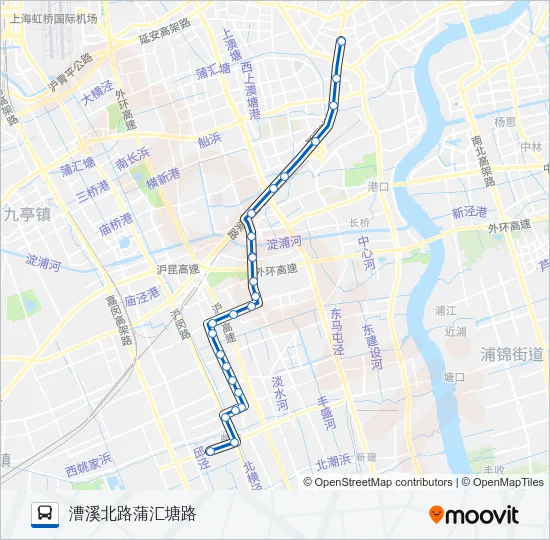 703路 Bus Line Map
