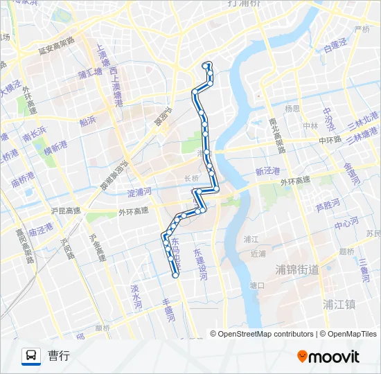 714路 Bus Line Map