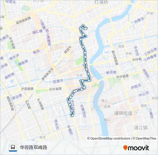 714路 Bus Line Map