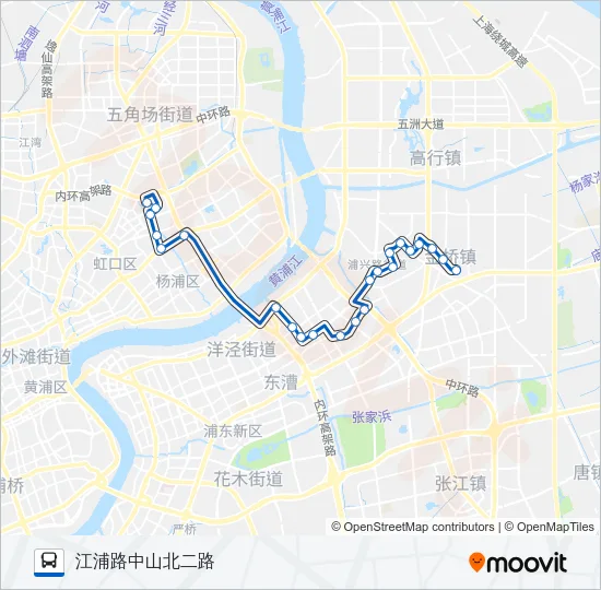 716路 Bus Line Map