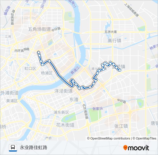 716路 bus Line Map